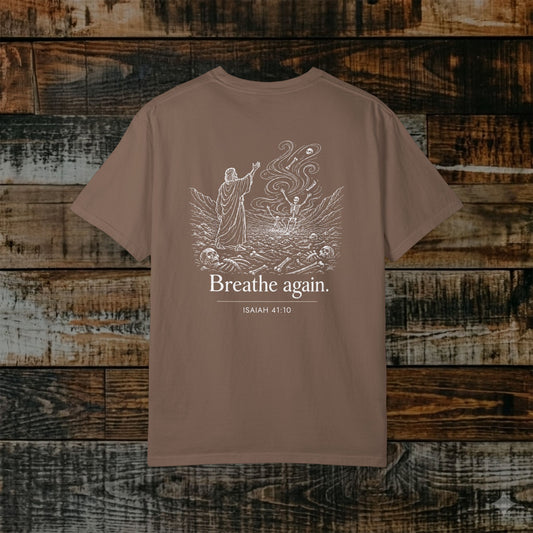 Illustrated Scripture Tee - Ezekiel 37 - Breathe Again