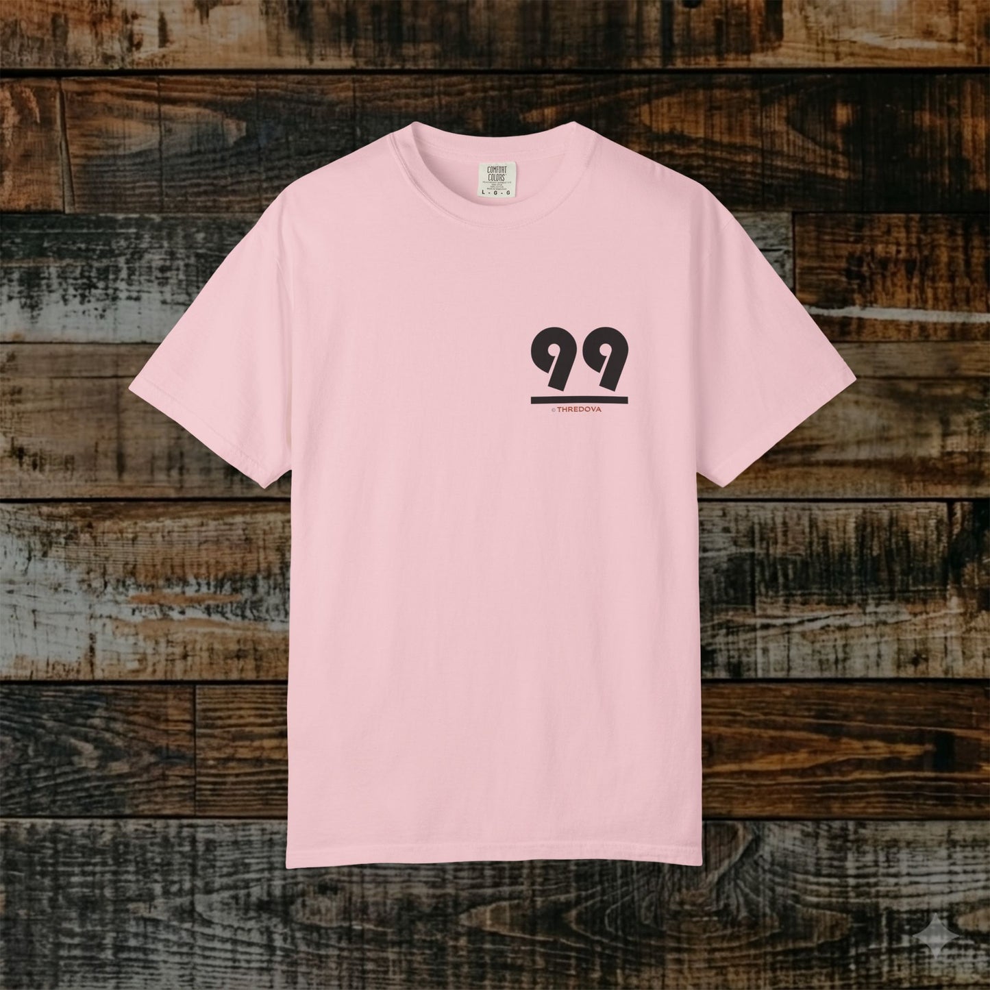 Illustrated Scripture Tee - Luke 15:4 - He leaves the ninety-nine to search for the one