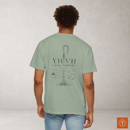 Illustrated Scripture Tee - Psalm 23 - YHVH is my shepherd
