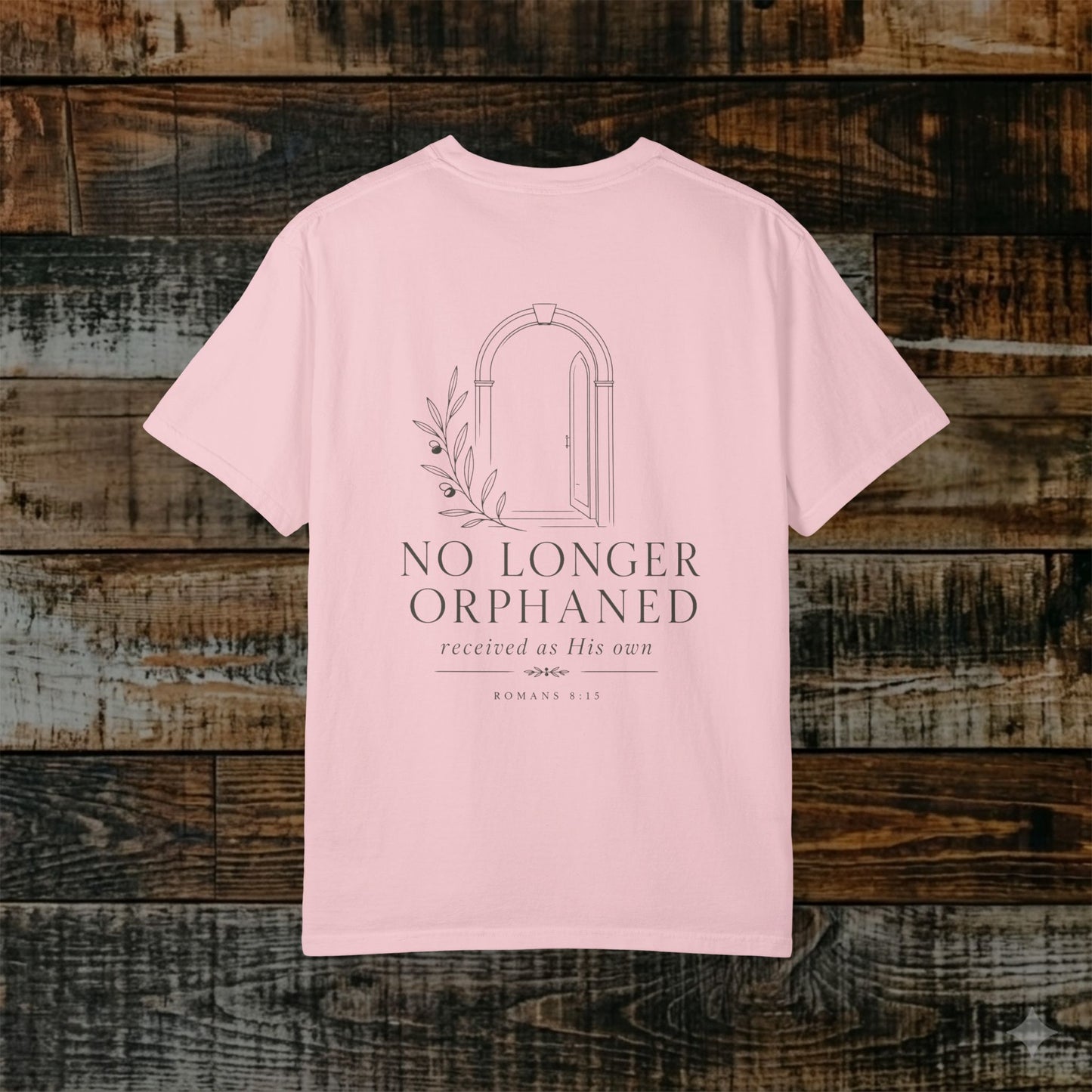 Illustrated Scripture - Romans 8:15 - No Longer Orphaned Tee