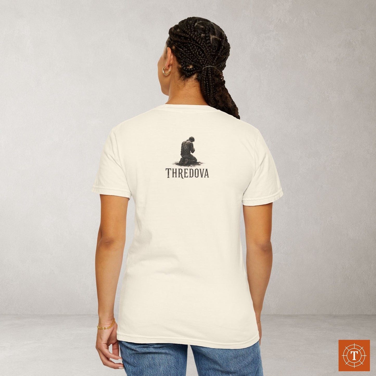 He Heard Shirt — Psalm 34:17 - Front & Back Scripture Tee