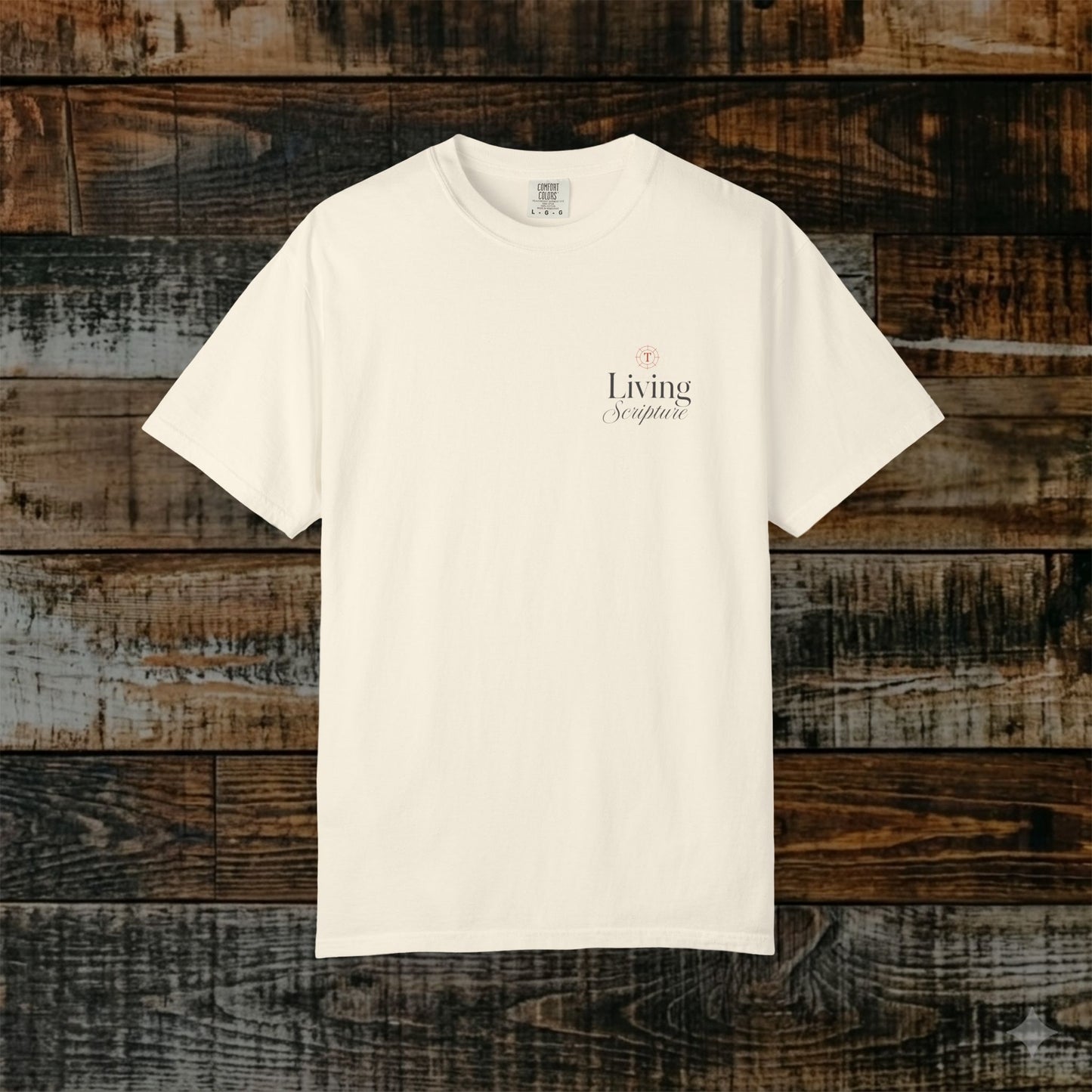 ADONAI SHALOM - Names of God Tee - Judges 6:24 - Back Print