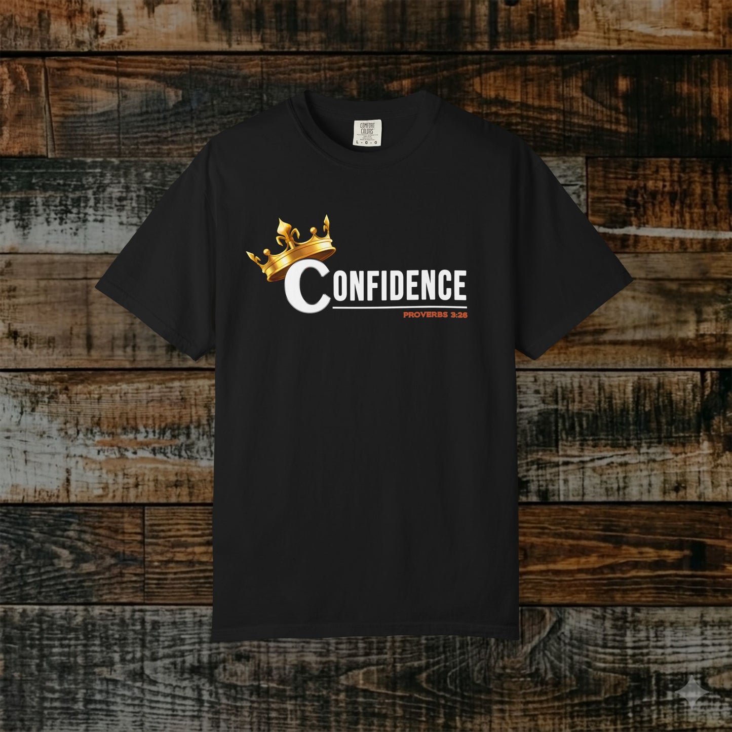 Illustrated Scripture Tee - Proverbs 3:26 - My Confidence