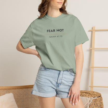 Fear Not — Isaiah 41:10 Christian Scripture Tee