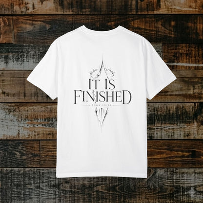 Illustrated Scripture Tee - John 19:30 - It is finished