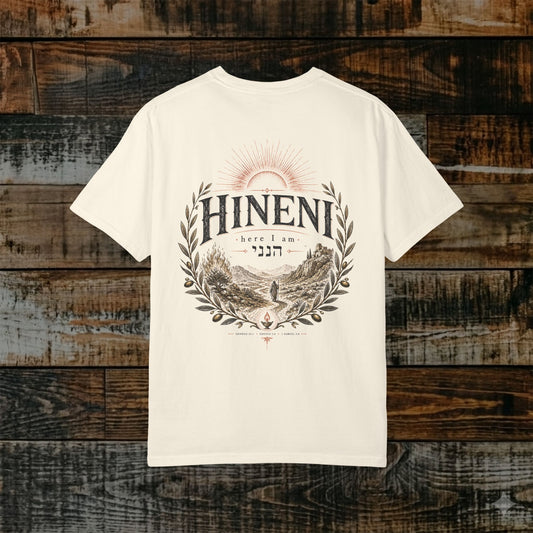 Illustrated Scripture - 1 Samuel 3 - Hineni, Here I Am Tee