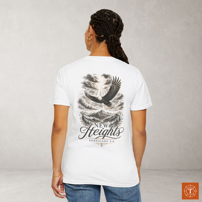 Illustrated Scripture Tee - Ephesians 2:6 - New Heights