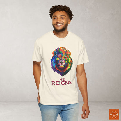 Illustrated Scripture Tee - Revelation 5:5 - The Lion of the Tribe of Judah
