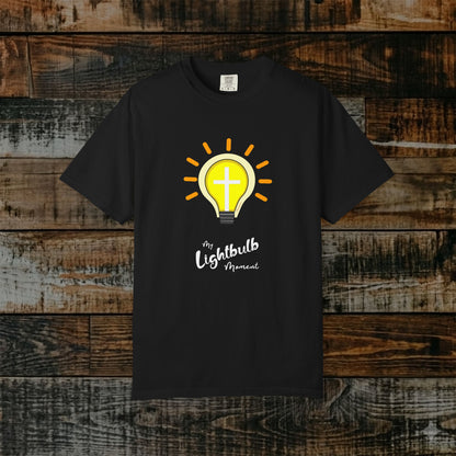 Illustrated Scripture Tee - John 8:12 - My Lightbulb Moment