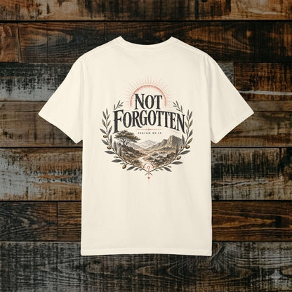Illustrated Scripture Tee - Isaiah 49:15 - Not Forgotten