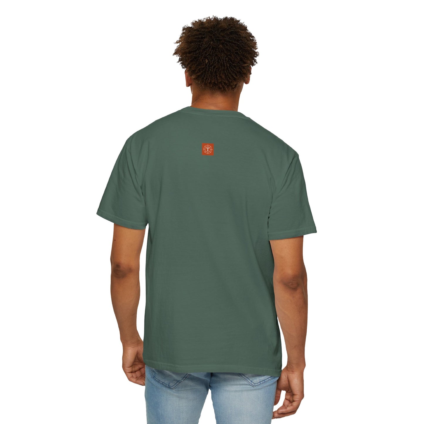 Be Still — Exodus 14:14 Subtle Scripture Tee | Chest Print