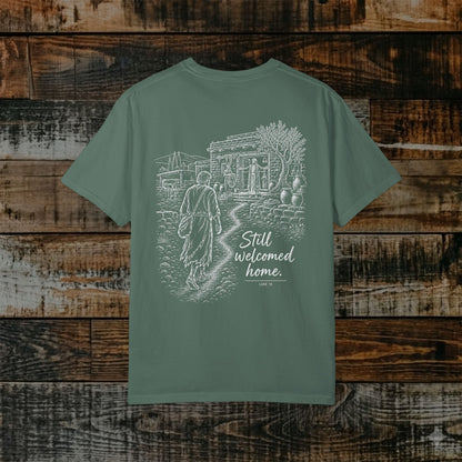 Illustrated Scripture Tee - Luke 15 - Still Welcomed