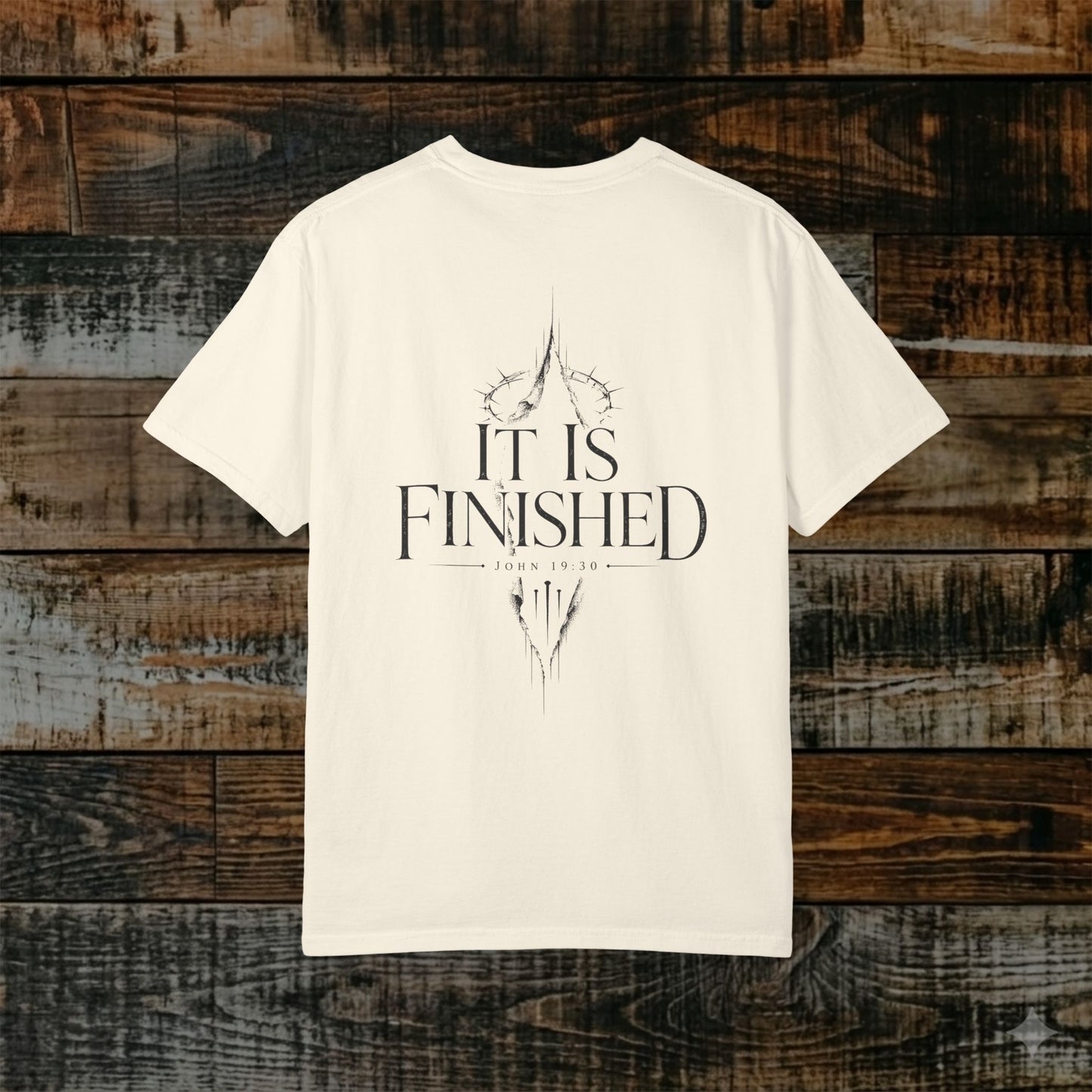 Illustrated Scripture Tee - John 19:30 - It is finished
