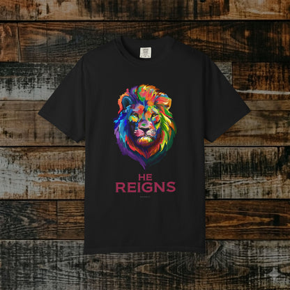 Illustrated Scripture Tee - Revelation 5:5 - The Lion of the Tribe of Judah