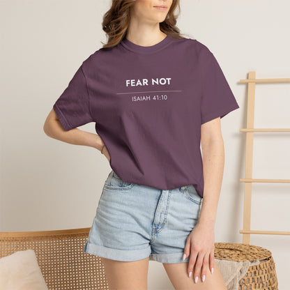 Fear Not — Isaiah 41:10 Christian Scripture Tee