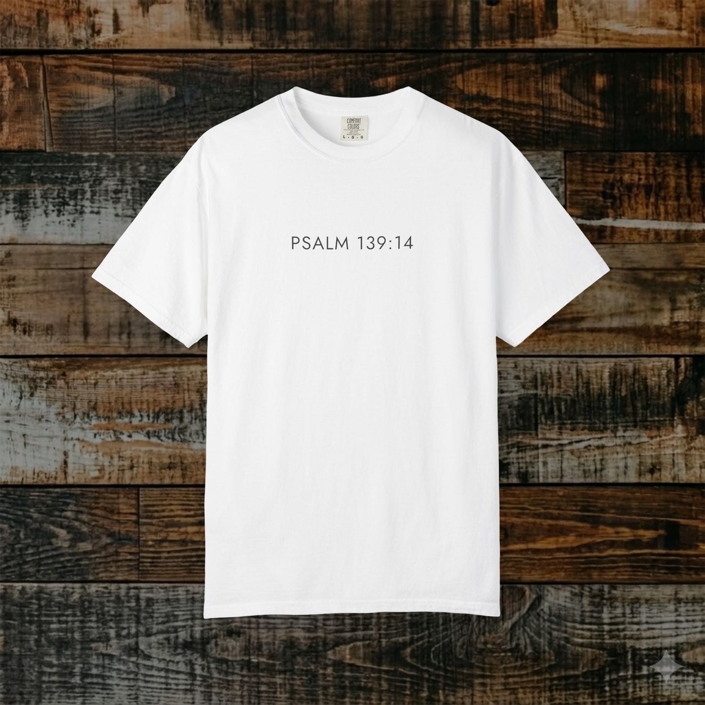 Aesthetic Christian Tee — Psalm 139:14 Modern Scripture Tee