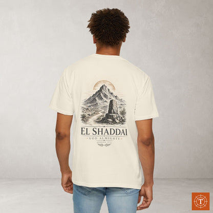 EL SHADDAI - Names of God Tee - Genesis 17:1 - Back Print