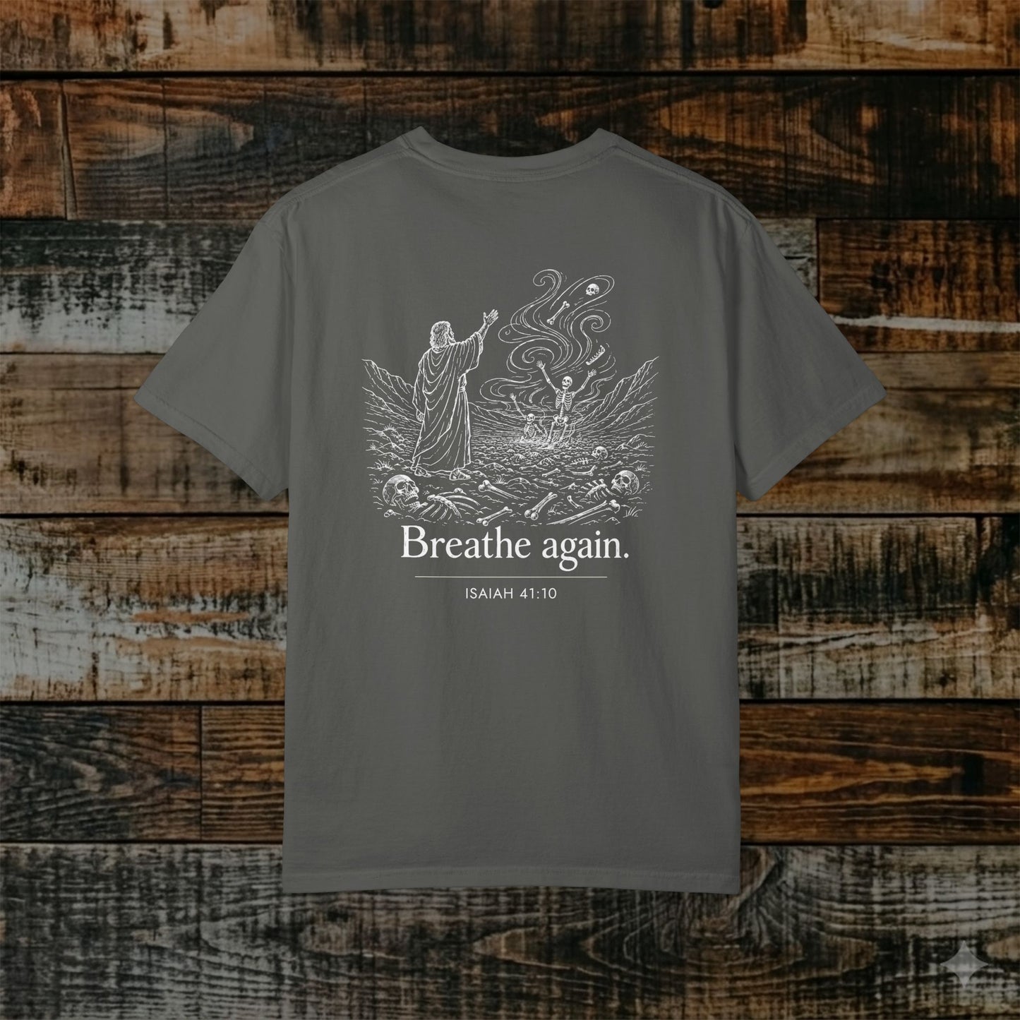 Illustrated Scripture Tee - Ezekiel 37 - Breathe Again