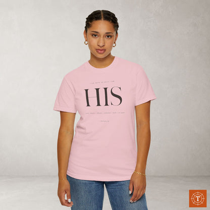I am who He says I am - His Tee - Peter 2:9 - Statement Shirt