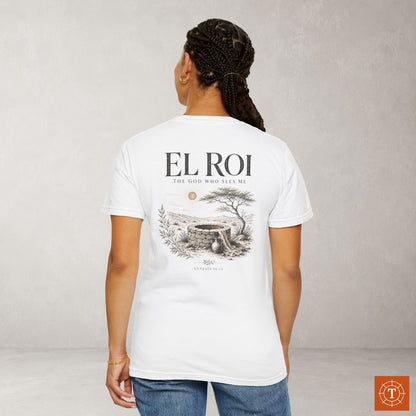 EL ROI - Names of God Tee - Genesis 16:13 - Back Print