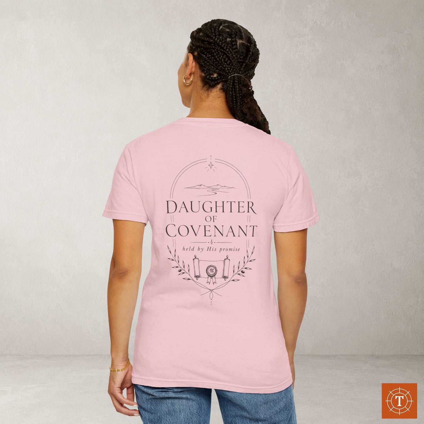 Illustrated Scripture - Galatians 3:29 - Daughter of Covenant Shirt