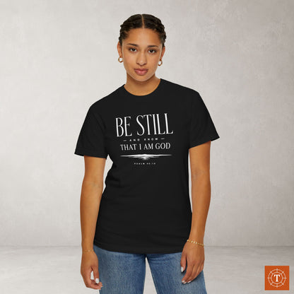 Illustrated Scripture - Psalm 46:10 - Be Still And Know