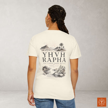 YHVH RAPHA - Names of God Tee - Exodus 15:26 - Back Print