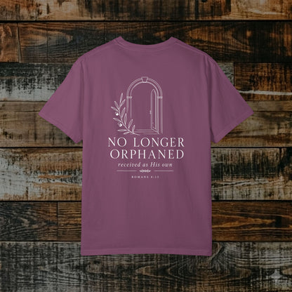 Illustrated Scripture - Romans 8:15 - No Longer Orphaned Tee