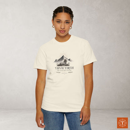 YHVH YIREH - Names of God Tee - Genesis 22:14 - Front Print