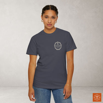 Sealed by the Spirit — Ephesians 1:13 Subtle Scripture Tee | Chest Print