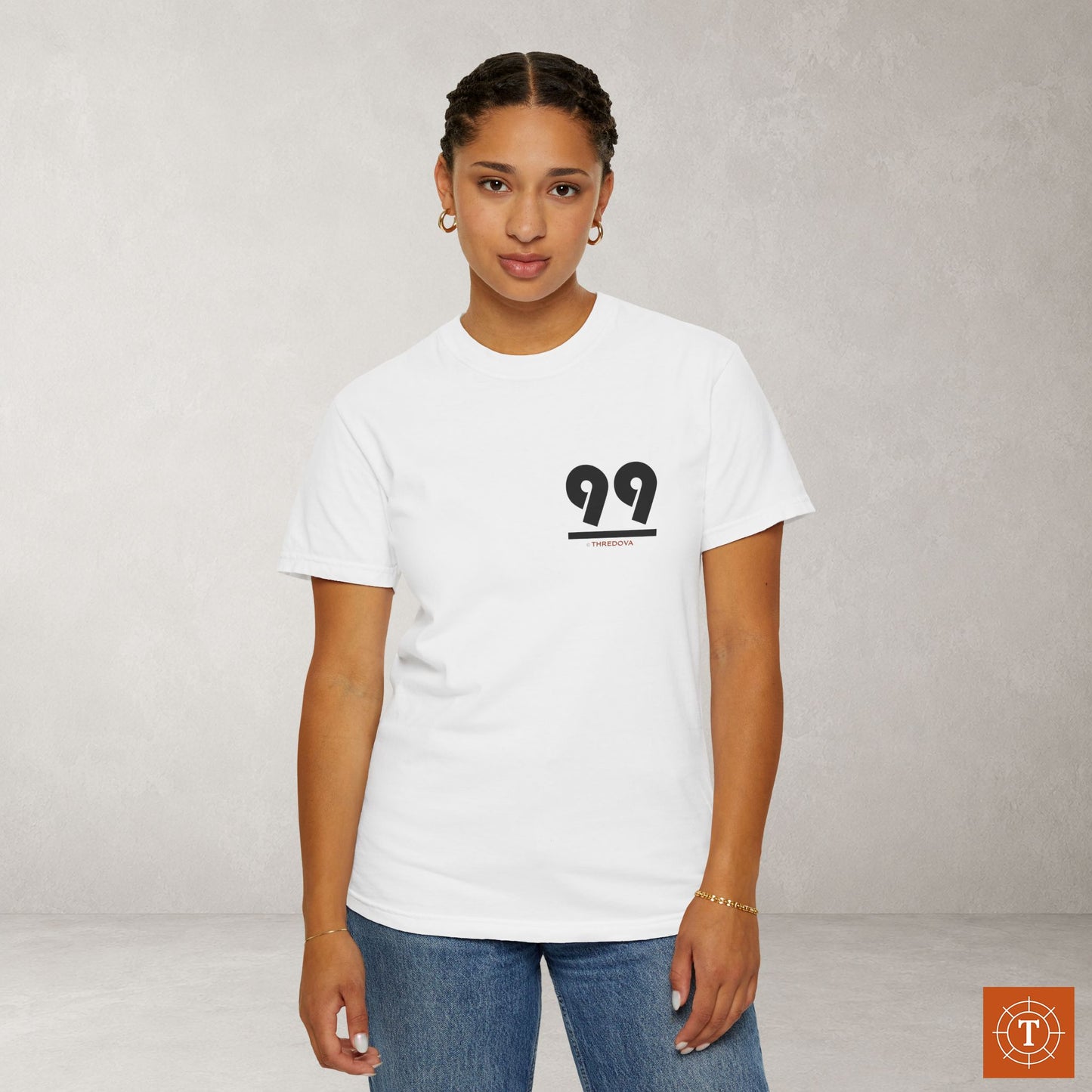 Illustrated Scripture Tee - Luke 15:4 - He leaves the ninety-nine to search for the one
