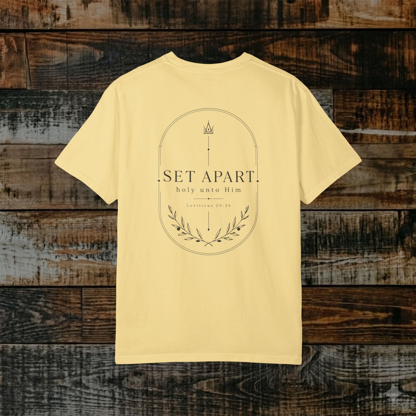 Illustrated Scripture - Leviticus 20:26 - Holy Unto Him Tee, Set Apart