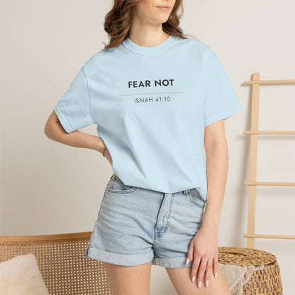 Fear Not — Isaiah 41:10 Christian Scripture Tee