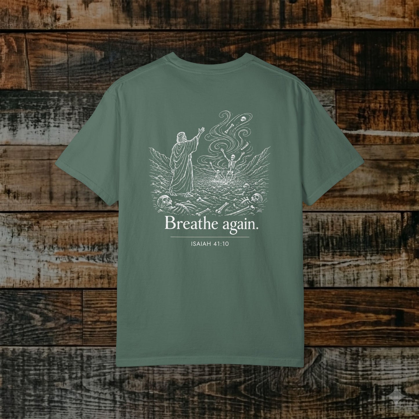 Illustrated Scripture Tee - Ezekiel 37 - Breathe Again