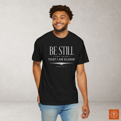 Illustrated Scripture - Psalm 46:10 - Be Still And Know That I am Elohim