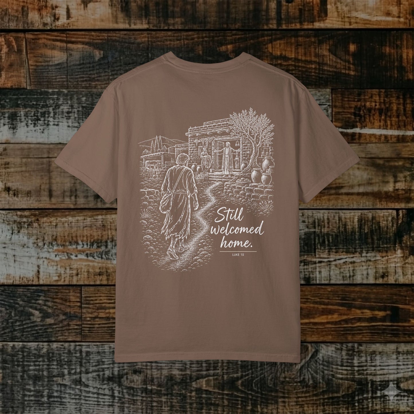 Illustrated Scripture Tee - Luke 15 - Still Welcomed