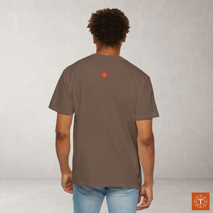 He Goes Before Me — Deuteronomy 31:8 Subtle Scripture Tee | Chest Print