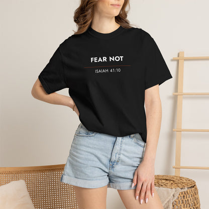 Fear Not — Isaiah 41:10 Christian Scripture Tee