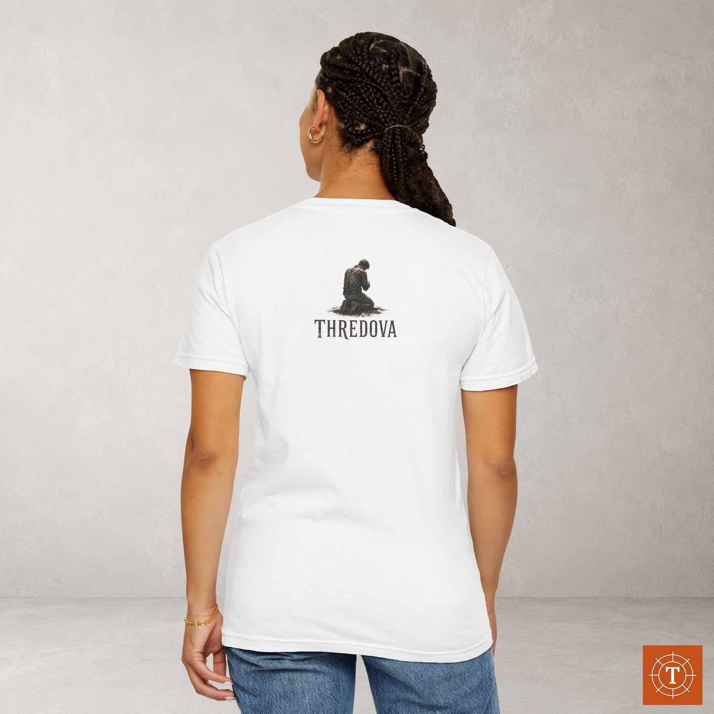 He Heard Shirt — Psalm 34:17 - Front & Back Scripture Tee