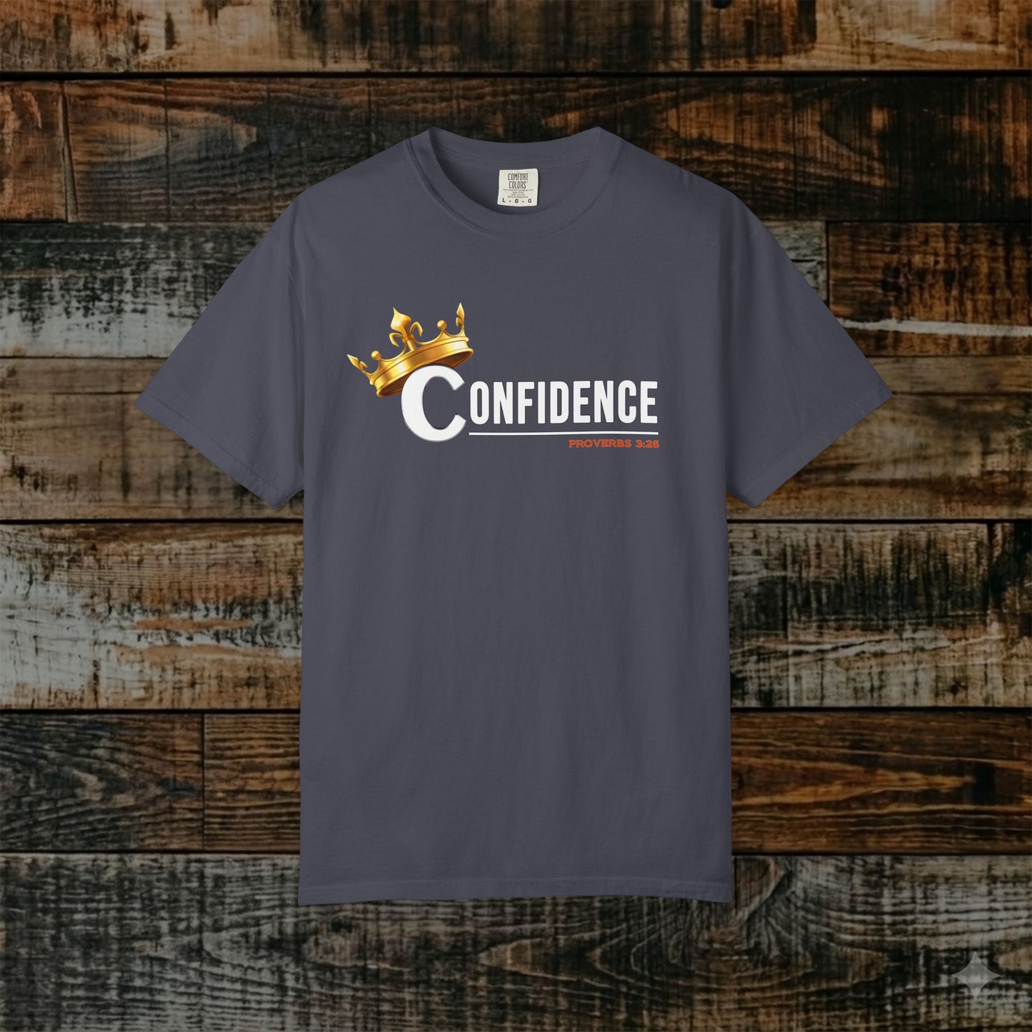 Illustrated Scripture Tee - Proverbs 3:26 - My Confidence