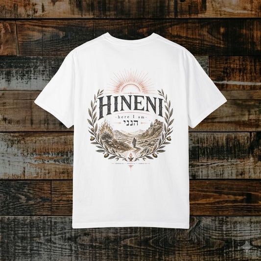 Illustrated Scripture - 1 Samuel 3 - Hineni, Here I Am Tee