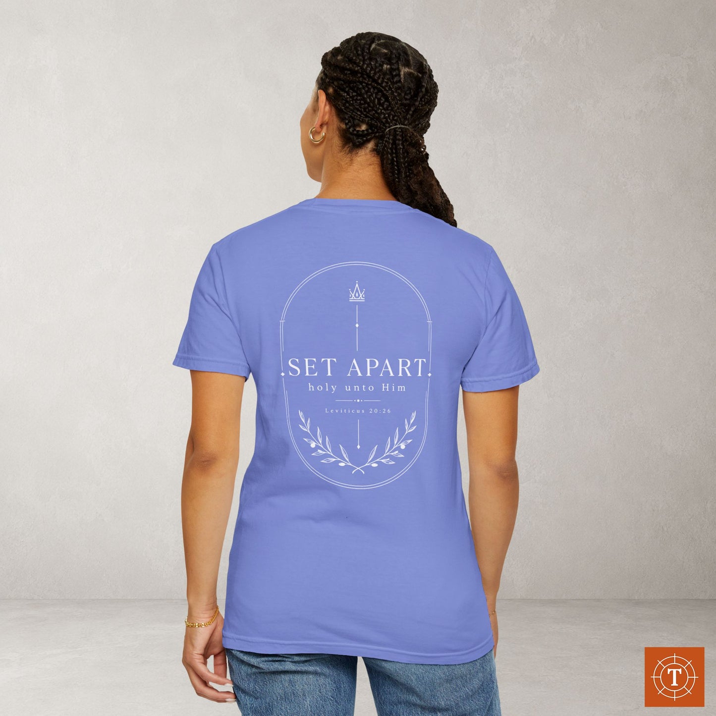 Illustrated Scripture - Leviticus 20:26 - Holy Unto Him Tee, Set Apart