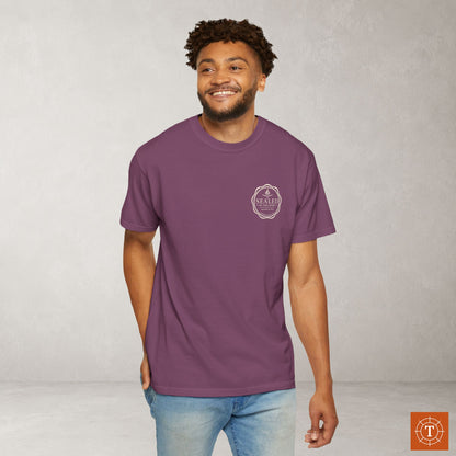 Sealed by the Spirit — Ephesians 1:13 Subtle Scripture Tee | Chest Print