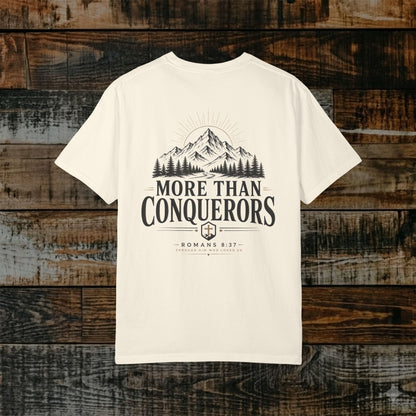 Illustrated Scripture - Romans 8:37 - More Than Conquerors Tee