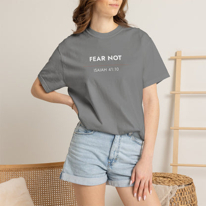 Fear Not — Isaiah 41:10 Christian Scripture Tee