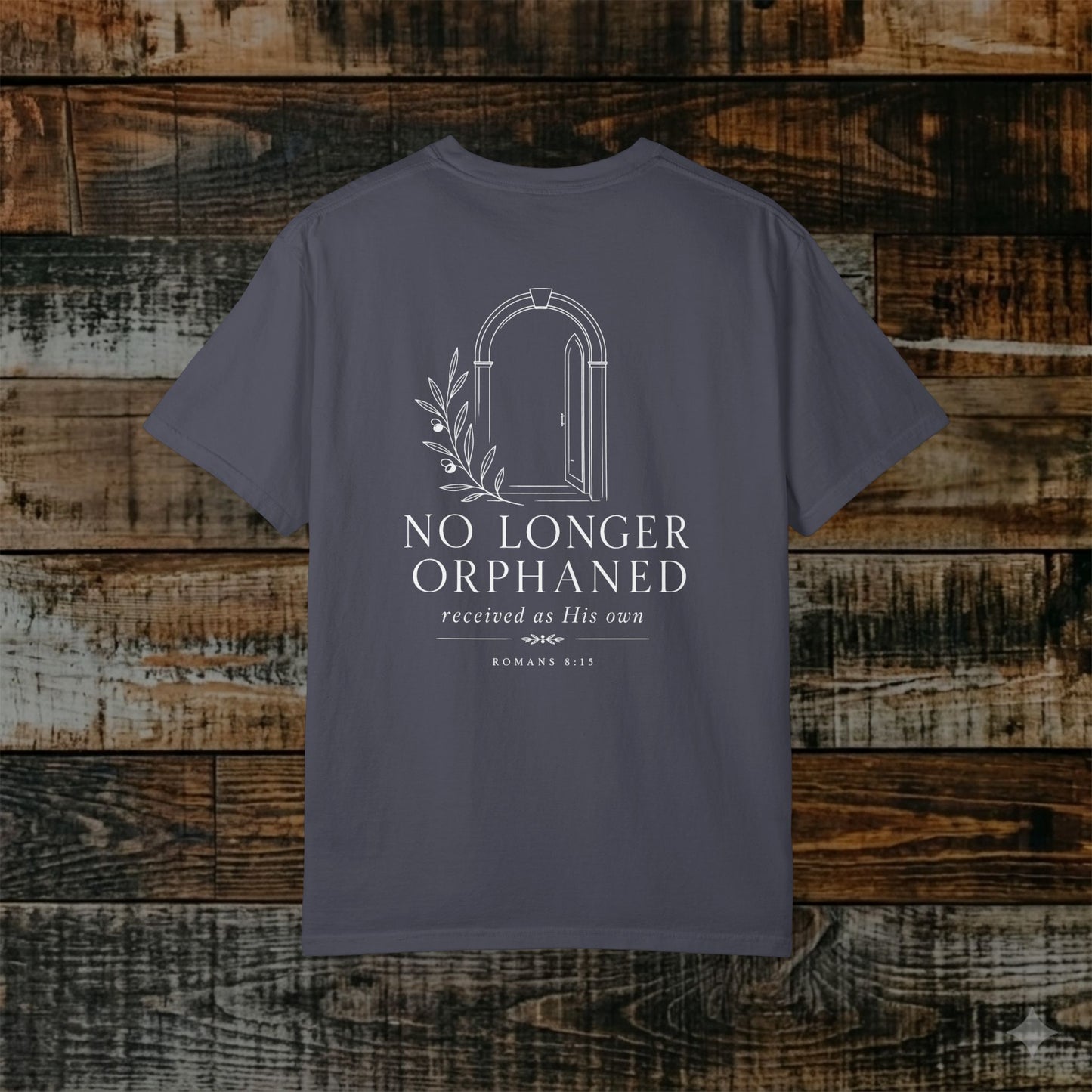 Illustrated Scripture - Romans 8:15 - No Longer Orphaned Tee