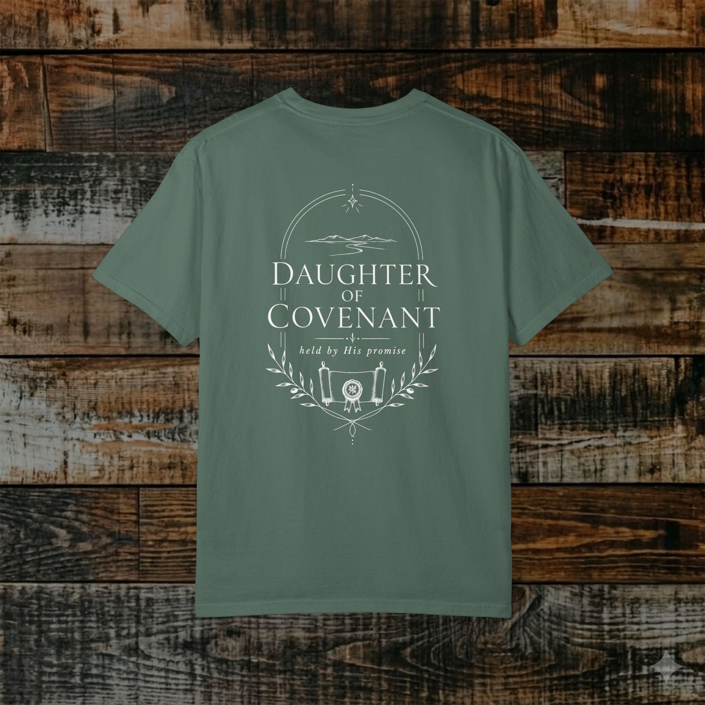 Illustrated Scripture - Galatians 3:29 - Daughter of Covenant Shirt