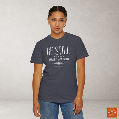 Illustrated Scripture - Psalm 46:10 - Be Still And Know