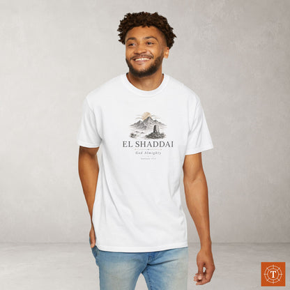EL SHADDAI - Names of God Tee - Genesis 17:1 - Chest Print