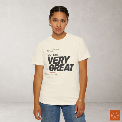 Psalm 104:1 Yahweh Minimalist Hebrew Roots Scripture Tee - Bless Yahweh, my soul